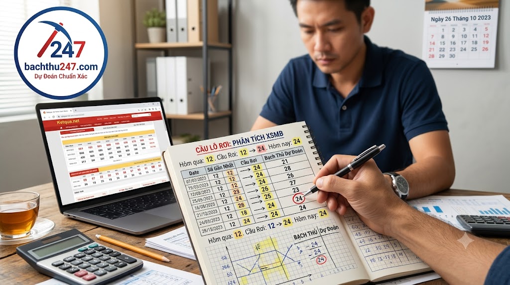 Bắt bạch thủ theo cầu lô rơi